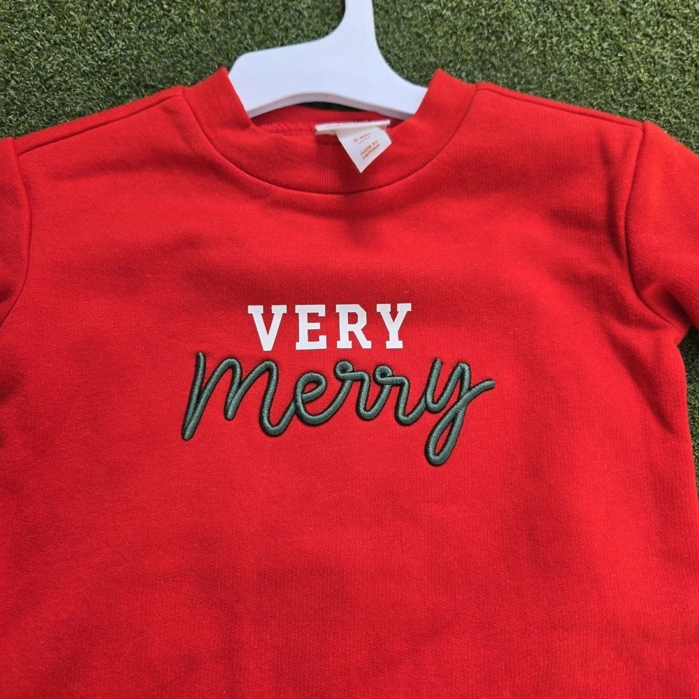 Cat & Jack One Piece Outfit Baby Very Merry 3-6 Months